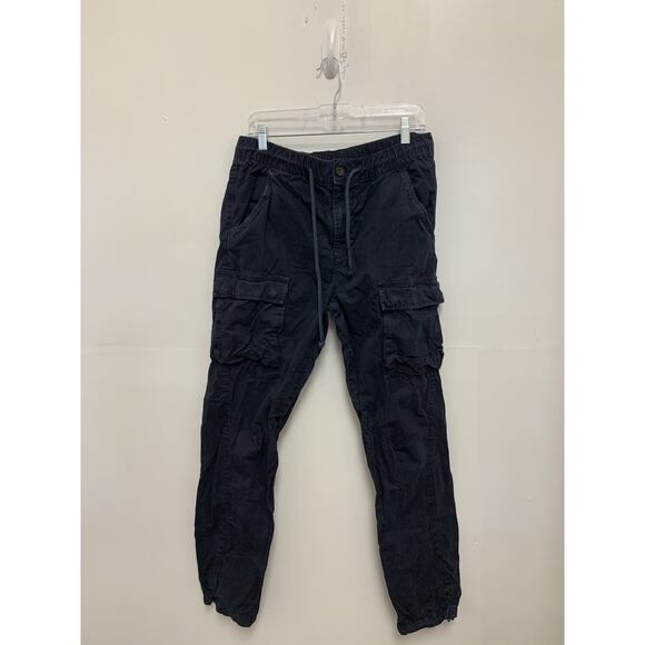 Kith Navy Blue Drawstring Cargo Pants Size Large - Picture 1 of 5